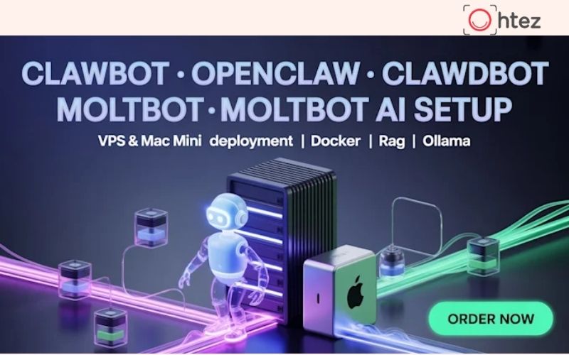 Thiết lập AI Agent Clawbot